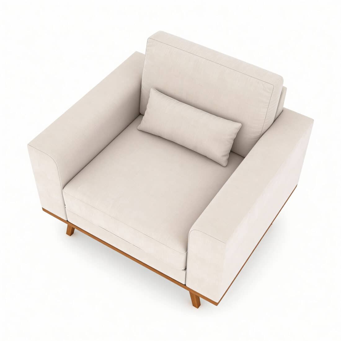 Japandi 1 Zitsfauteuil Stof Grande 03 G460 Beige