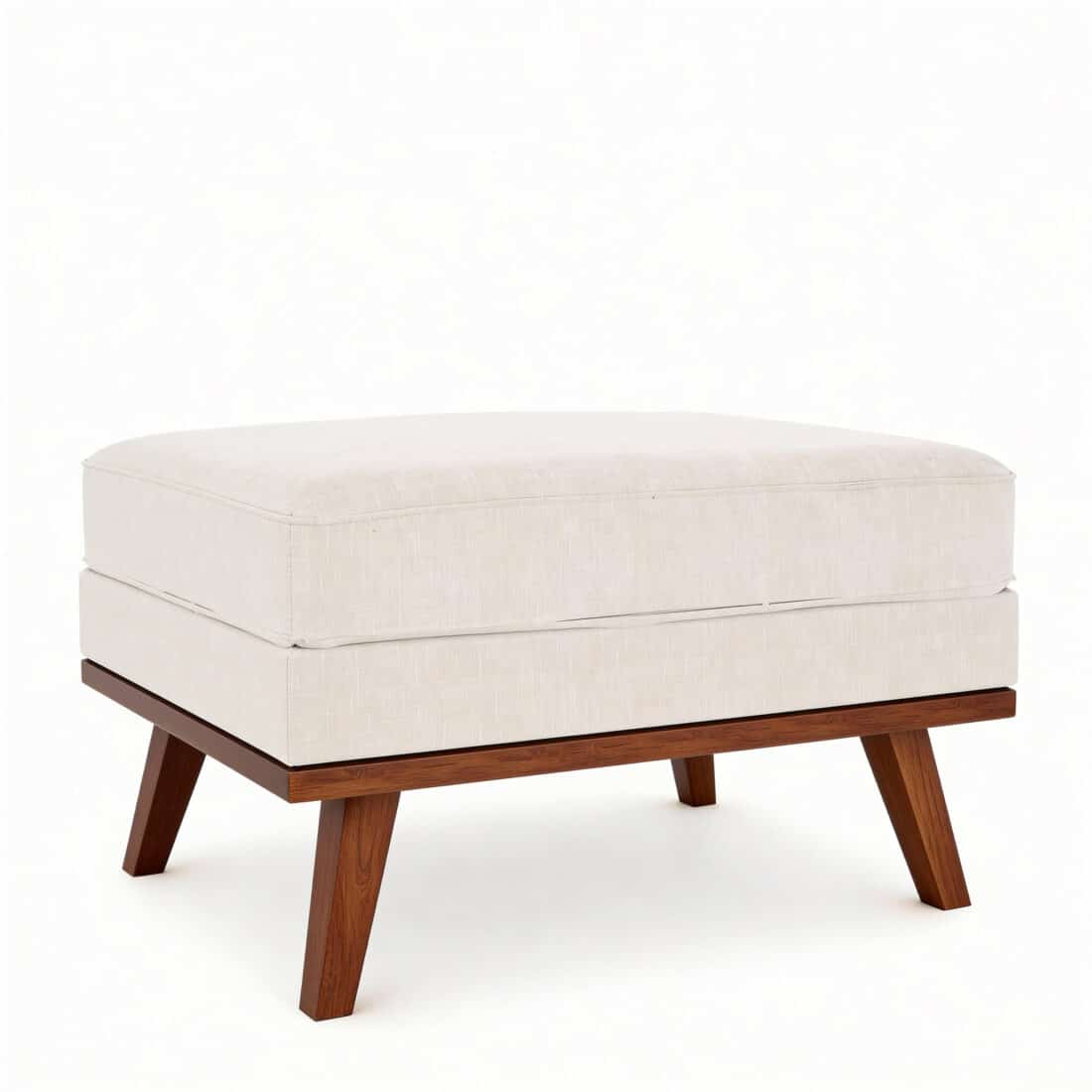 Japandi Poef Stof Melva 02 M460 Beige Japandi Poef Stof Melva 02 M460 Beige
