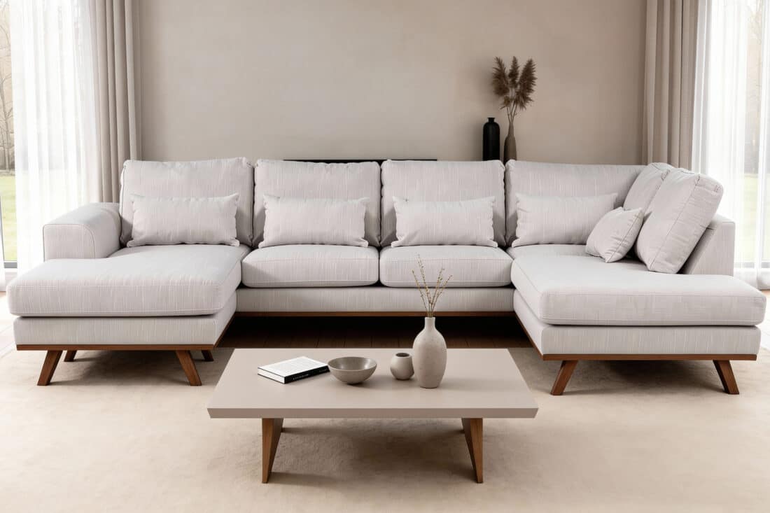 Japandi 3 Zits Hoek Rechts Cl Stof Melva 02 M460 Beige Japandi 3 Zits Hoek Rechts Cl Stof Melva 02 M460 Beige