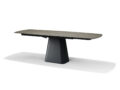 RICK Eettafel Glas-keramiek Taupe 160-240x90 Uitschuifbaar