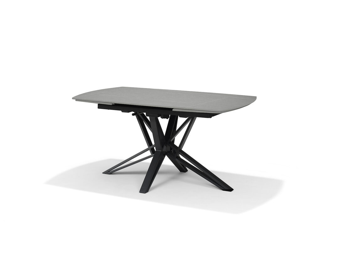 Vegas Eettafel Deckstone Grijs Marmer 160 240 215 90 Uitschuifbaar