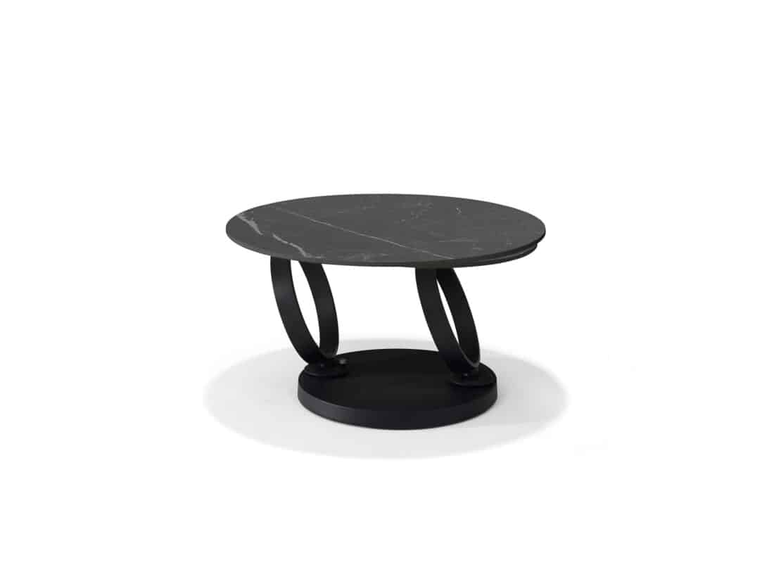 Orion Salontafel B 5706 8211 Zwart Deckstone 8211 2 Draaibare Bladen Orion Salontafel B 5706 8211 Zwart Deckstone 8211 2 Draaibare Bladen