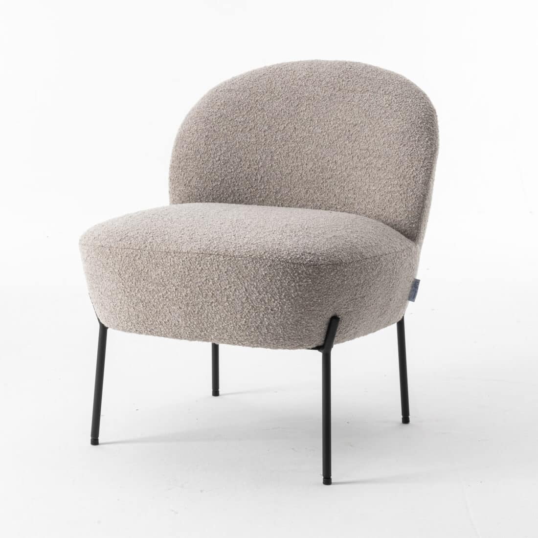 Baudin Fauteuil Stof Teddy Naturel 01 Baudin Fauteuil Stof Teddy Naturel 01