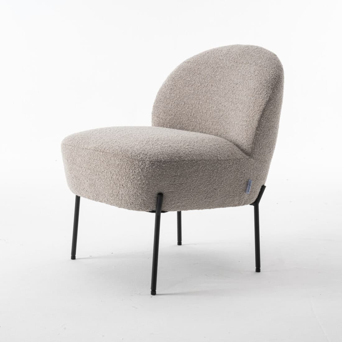Baudin Fauteuil Stof Teddy Naturel 01 Baudin Fauteuil Stof Teddy Naturel 01