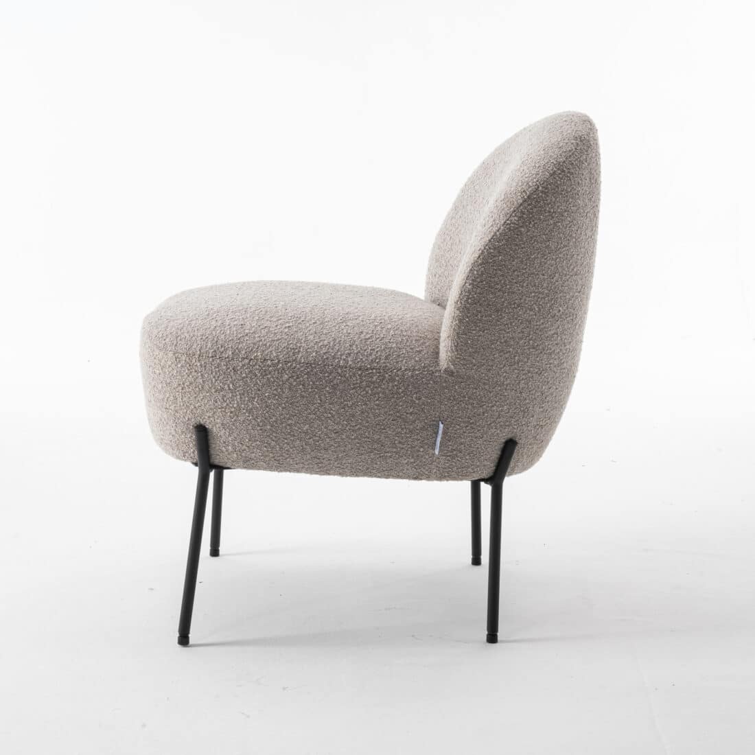 Baudin Fauteuil Stof Teddy Naturel 01 Baudin Fauteuil Stof Teddy Naturel 01