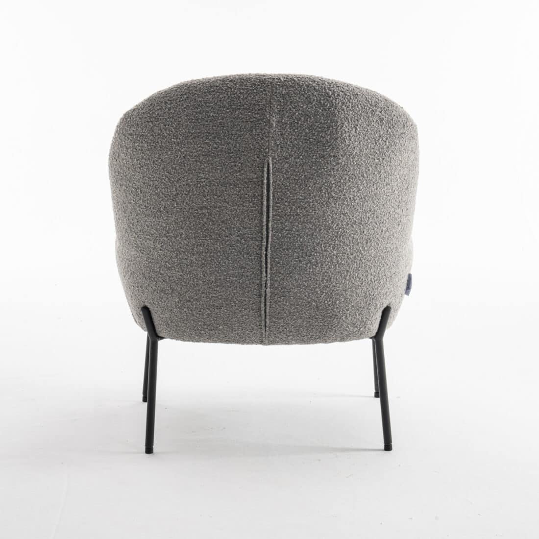 Baudin Fauteuil Stof Teddy Staal 149 Baudin Fauteuil Stof Teddy Staal 149