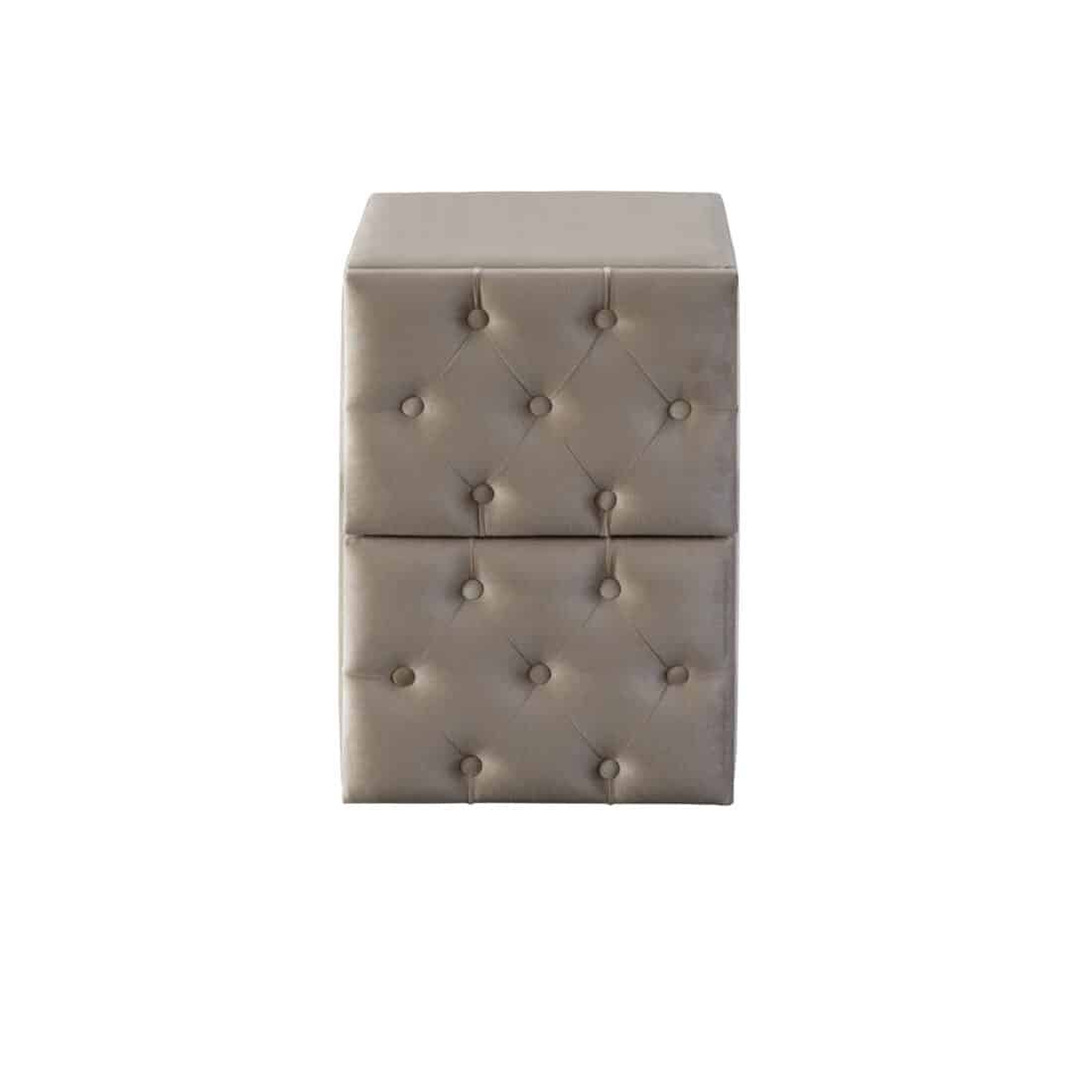 Maison Interiors Ashley Nachtkastje Beige Maison Interiors Ashley Nachtkastje Beige