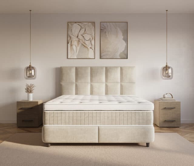 Dreamhouse Neroli Boxspring Met Opbergruimte 8211 180 215 200 8211 Beige