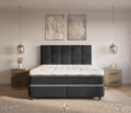 Dreamhouse Neroli Boxspring met Opbergruimte - 160x200 - Zwart