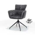 Evan fauteuil stof Perfect Harmony antraciet