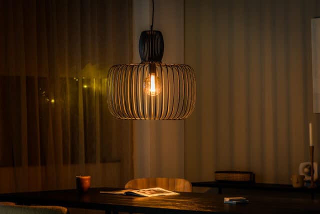 Hanglamp 55 Cm H340 Zwart