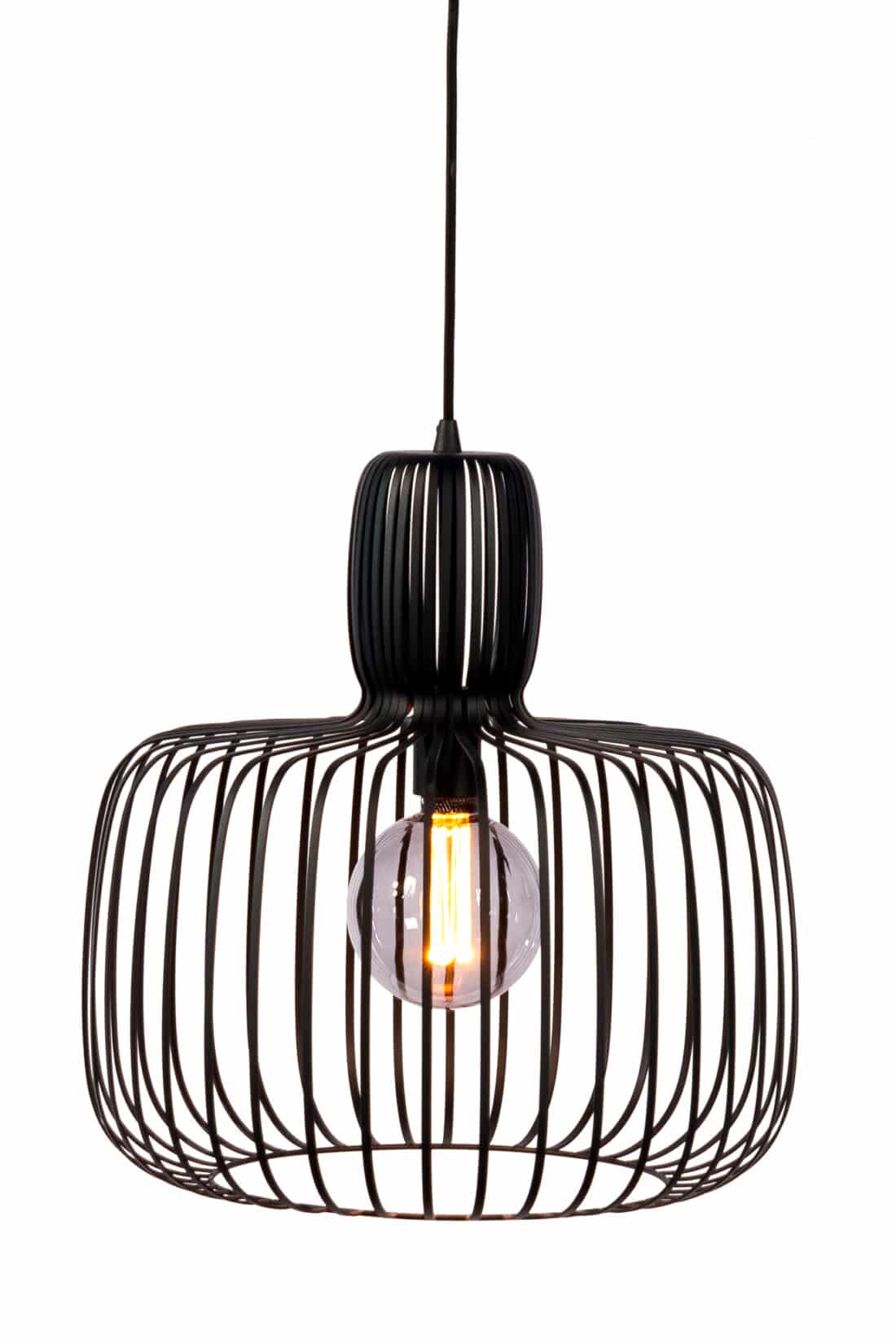 Hanglamp 55 Cm H340 Zwart Hanglamp 55 Cm H340 Zwart
