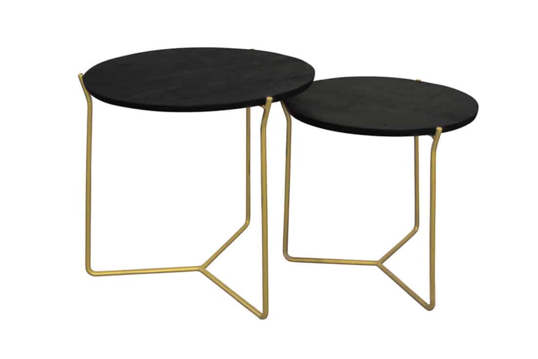 Mason Zwart Messing Set Van 2