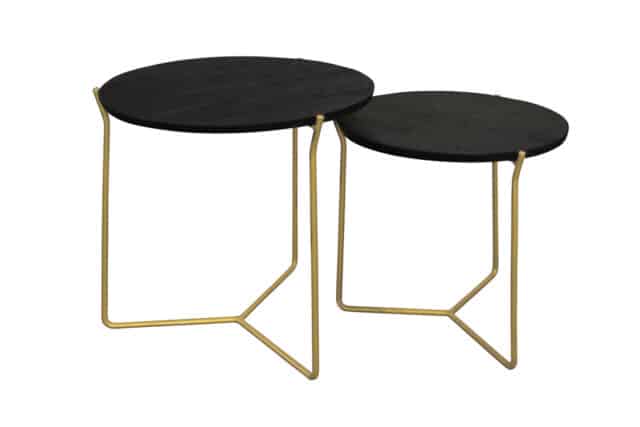 Mason Zwart Messing Set Van 2