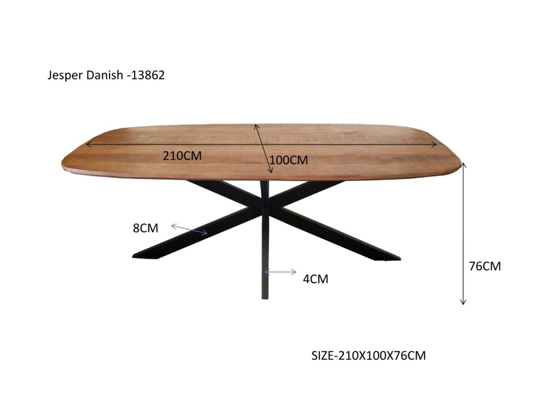 Jesper Deens Ovaal 210 Cm