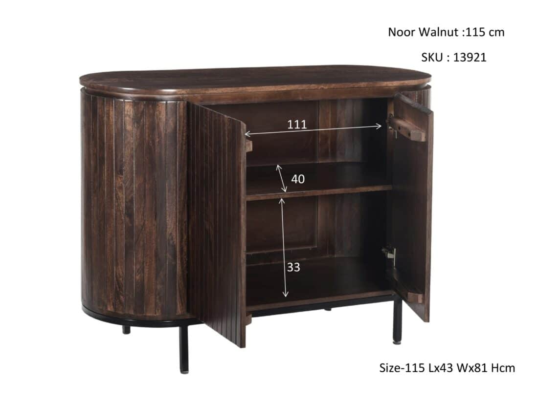 Noor Walnoot 115 Cm Noor Walnoot 115 Cm