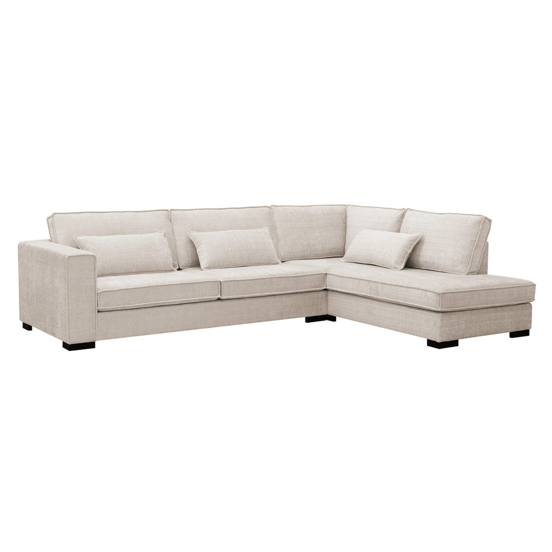 Addison 3 Zits Hoek Rechts Stof Cremona 2 C460 Beige Addison 3 Zits Hoek Rechts Stof Cremona 2 C460 Beige