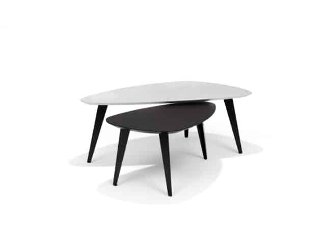 Salontafel Switch Dion 8211 130 215 70 Niervorm Marmer 45 Cm