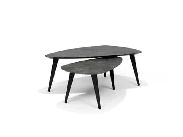 Salontafel Switch Dion 8211 130 215 70 Niervorm Leisteen 45h