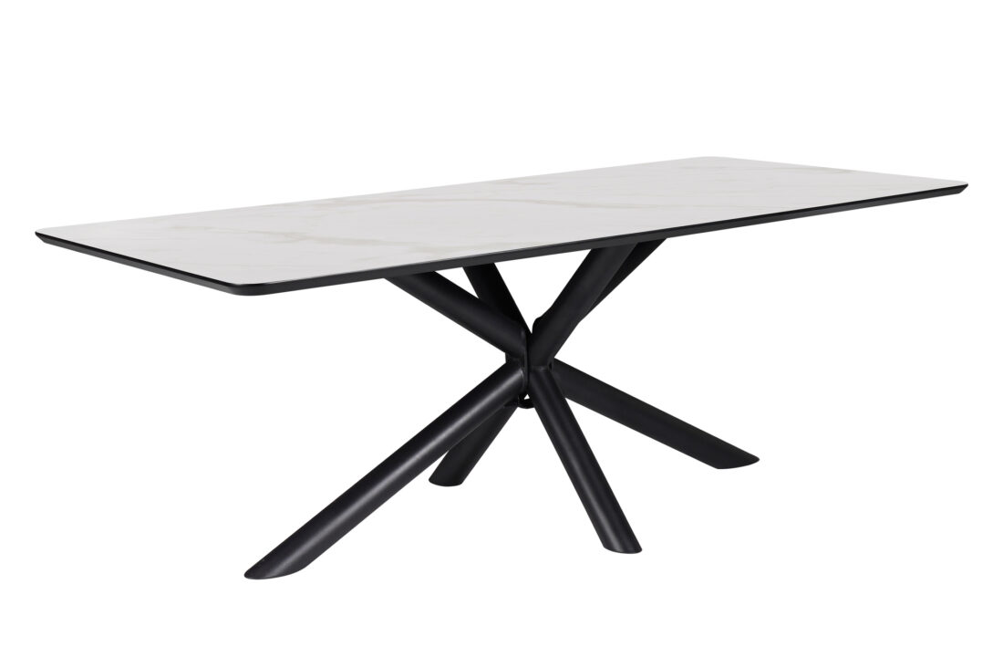 Sirius 210 X 100 Rechthoek Hpl Wit Marmer 25 Mm