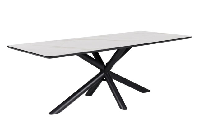 Sirius 210 X 100 Rechthoek Hpl Wit Marmer 25 Mm