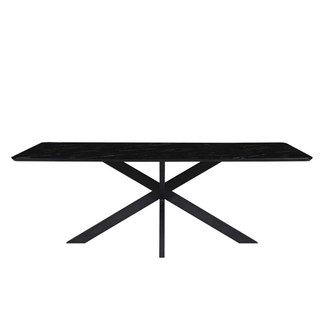Star Eetkamertafel Rechthoekig 190 X 100 Mdf Hpl Zwart Marmer 25 Mm Star Eetkamertafel Rechthoekig 190 X 100 Mdf Hpl Zwart Marmer 25 Mm