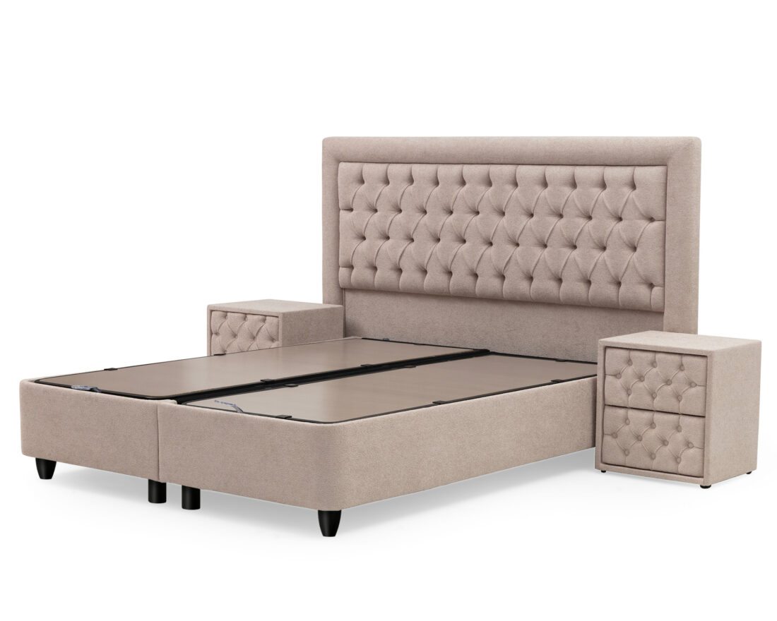 Skybedd 8211 Boxspring Met Opbergruimte Oxybedd 140 215 200