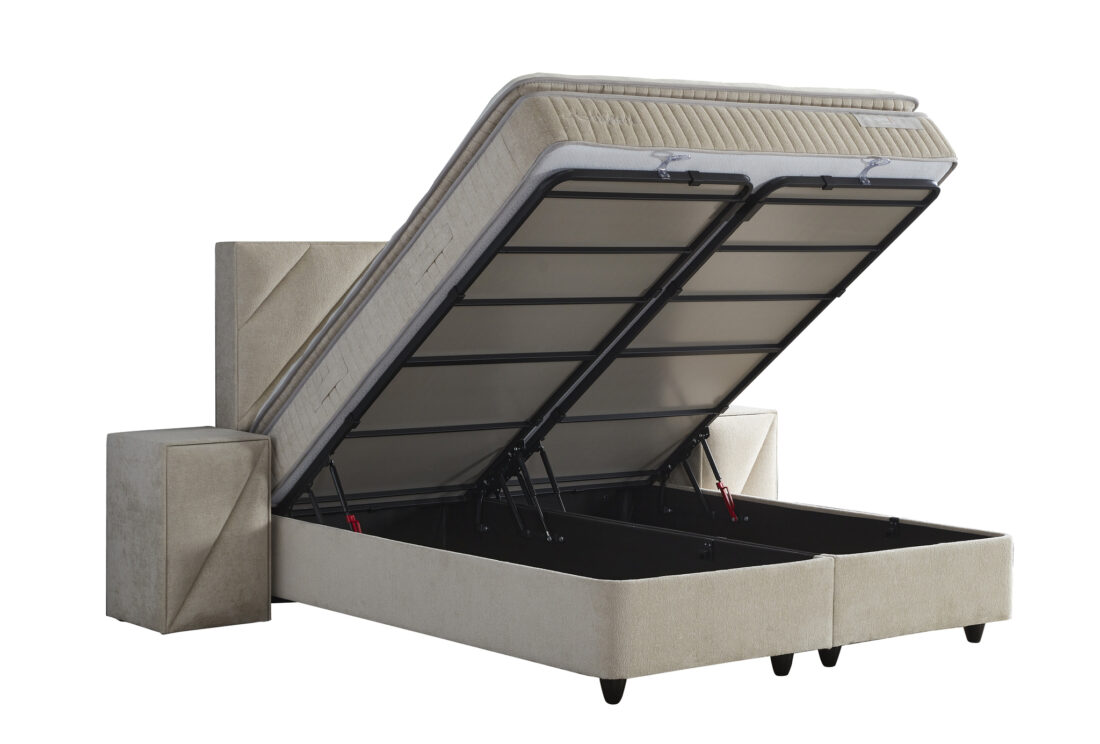 Skybedd 8211 Boxspring Met Opbergruimte Shinebedd Beige 160 215 200 Skybedd 8211 Boxspring Met Opbergruimte Shinebedd Beige 160 215 200