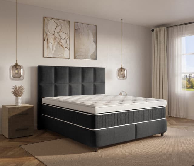 Dreamhouse Neroli Boxspring Met Opbergruimte 8211 140 215 200 8211 Zwart