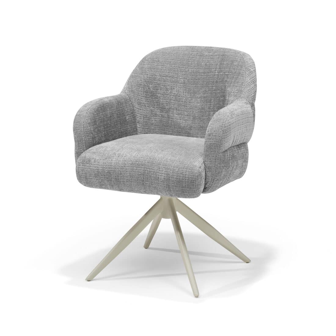 Austin Armstoel Stof Cremona 85 Lichtgrijs 8211 360 Draaibaar Frame Beige P03 Austin Armstoel Stof Cremona 85 Lichtgrijs 8211 360 Draaibaar Frame Beige P03