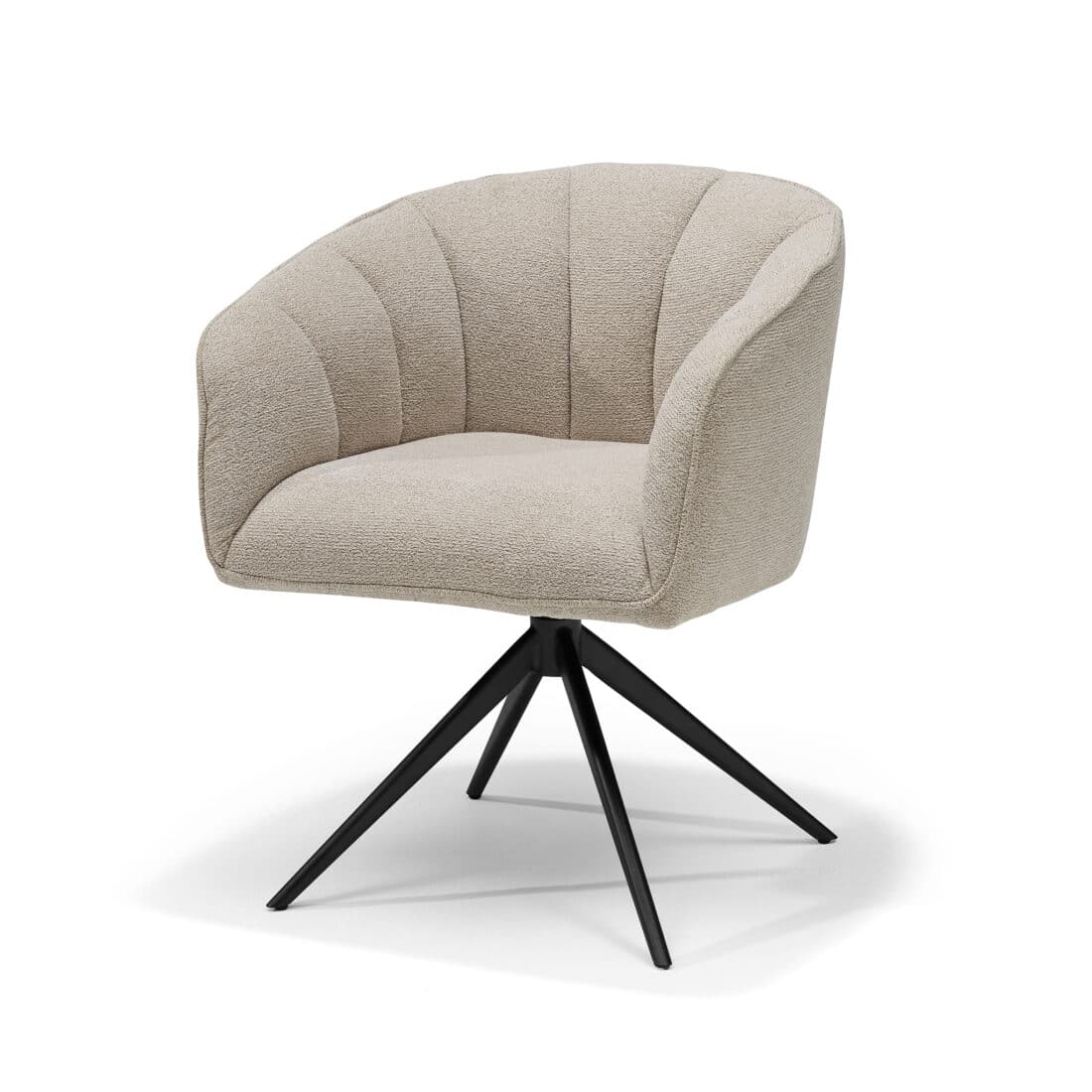 Cocoon Armstoel 8211 Stof Sahara Mushroom 8211 360 Draaibaar Frame Zwart Cocoon Armstoel 8211 Stof Sahara Mushroom 8211 360 Draaibaar Frame Zwart