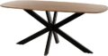 Eetkamertafel Deens ovaal 210, Mango glad naturel