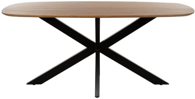 Eetkamertafel Deens Ovaal 210 Mango Glad Naturel