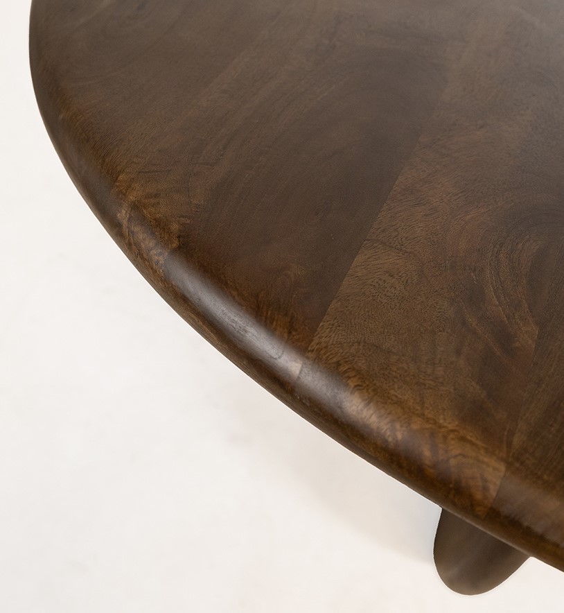 Eetkamertafel 130 Mango Bruin Walnoot