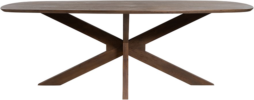 Eetkamertafel 160 Acacia Bruin Eetkamertafel 160 Acacia Bruin