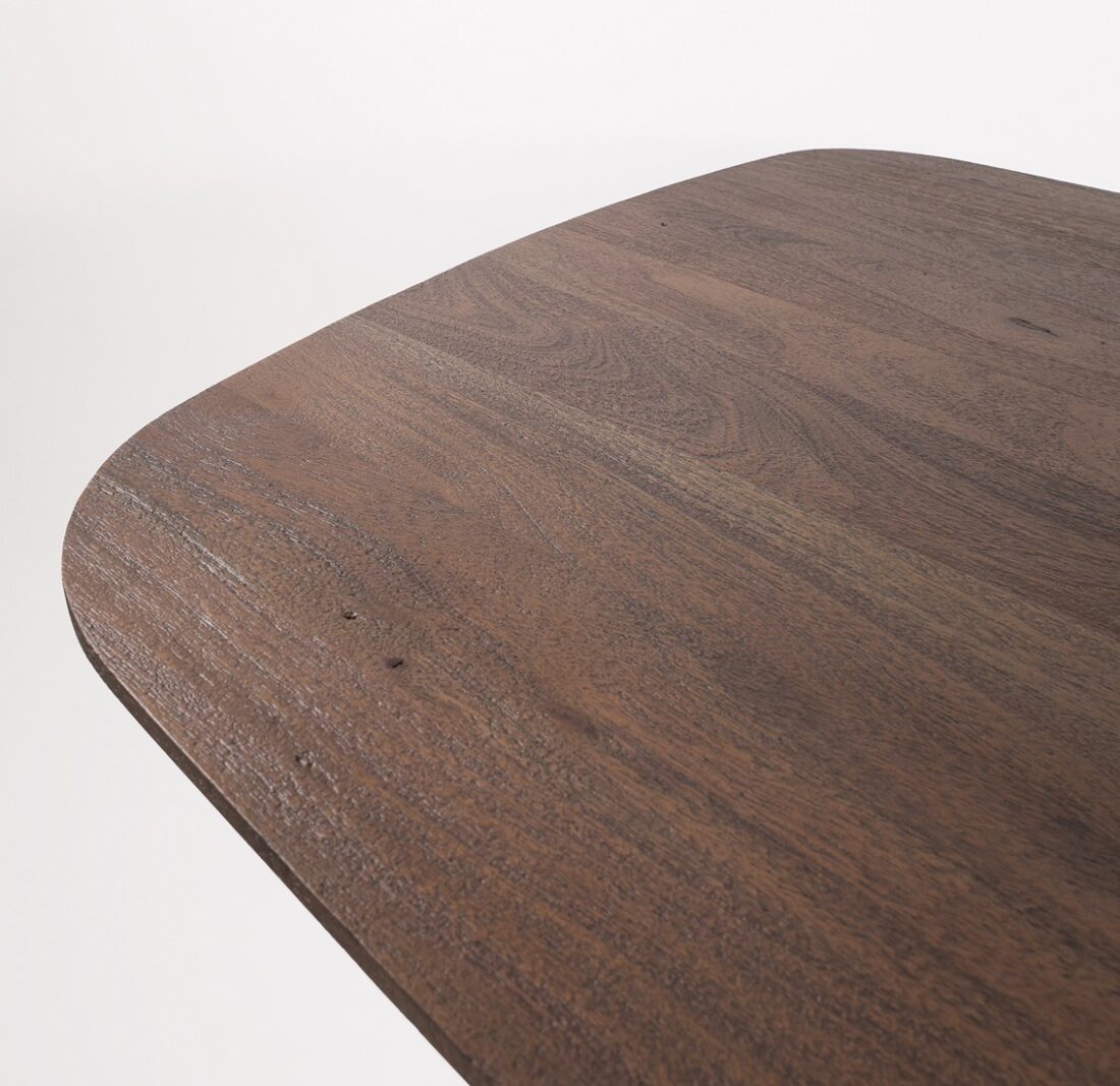 Eetkamertafel 160 Acacia Bruin Eetkamertafel 160 Acacia Bruin