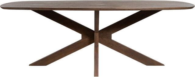 Eetkamertafel 180 Acacia Kastanjebruin