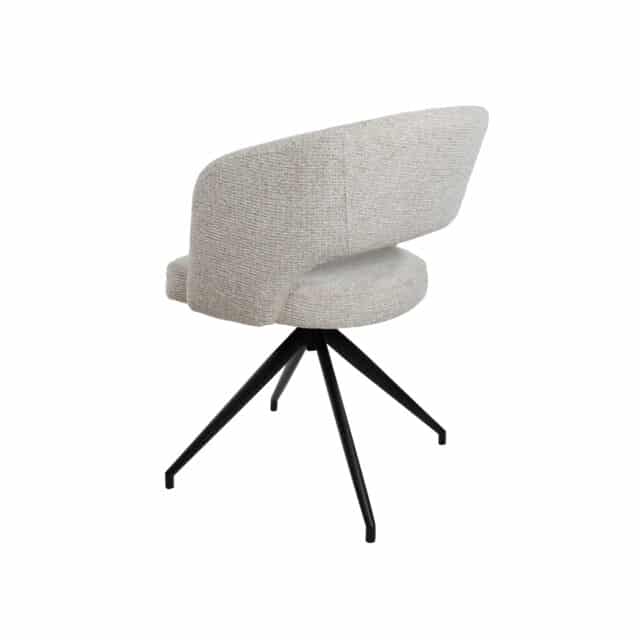 Claus Armstoel 8211 Draaipoot 360 8211 Milan 8211 Crme 103 Set Van 2