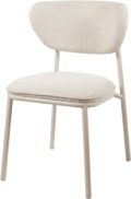 Didi eetkamerstoel - beige onderstel - Gear - Shell 196 (set van 2)