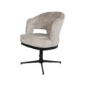 Friso armstoel - draaipoot 360° - Solo - Liver 170