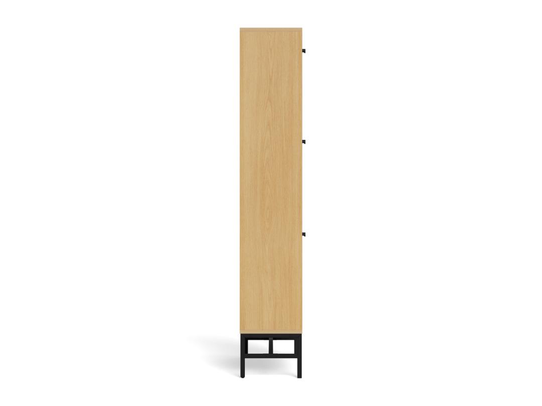 Schoenenkast Albany 8211 Eikenlook 8211 Metaal Schoenenkast Albany 8211 Eikenlook 8211 Metaal