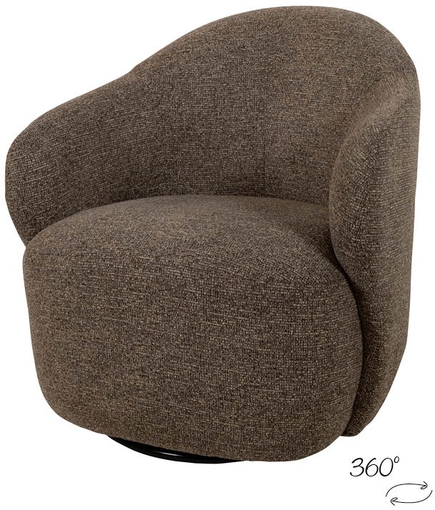 Jimi Draaifauteuil 360 8211 Present 8211 Bruin 440