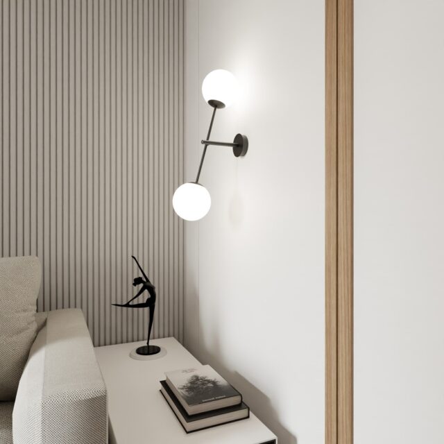Linear K2 Zwart Opaal