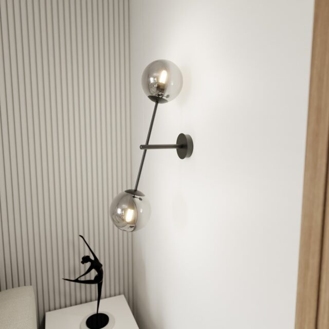 Linear K2 Zwart Grafiet