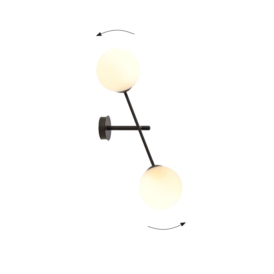 Linear K2 Zwart Opaal