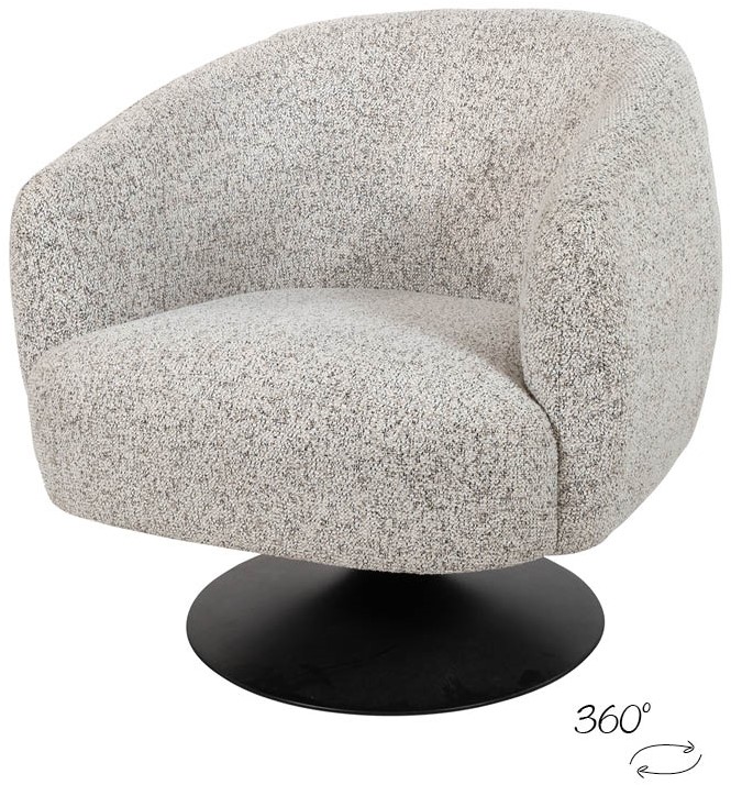 Louis Draaifauteuil 360 8211 Puente 8211 Ecru 06 Louis Draaifauteuil 360 8211 Puente 8211 Ecru 06