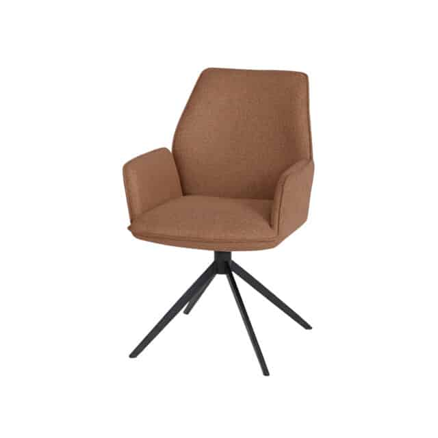 Riva Eetkamerstoel 8211 Draaipoot 360ars 8211 Vibe 8211 Zalm 52 Set Van 2