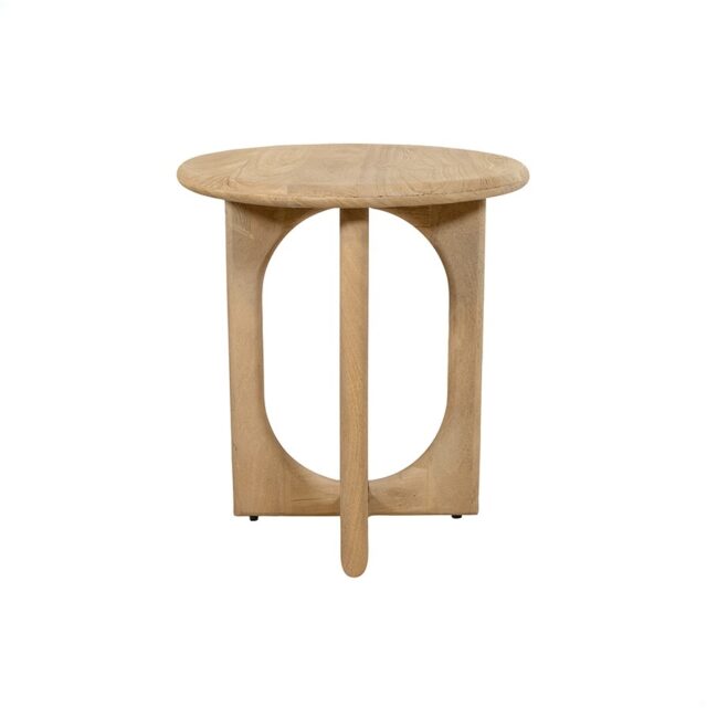 Bijzettafel 50 Acacia Groovy Naturel