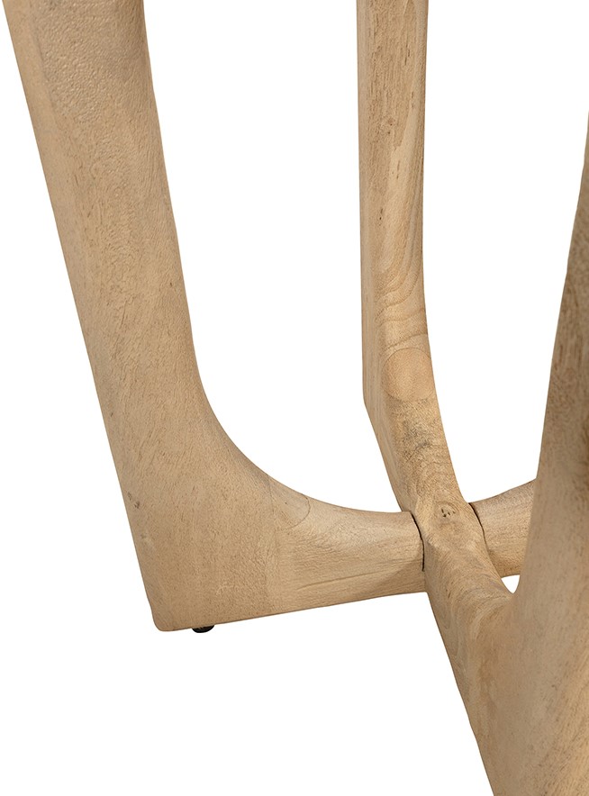 Bijzettafel 50 Acacia Groovy Naturel Bijzettafel 50 Acacia Groovy Naturel