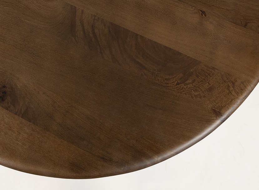 Eetkamertafel 130 Mango Bruin Walnoot